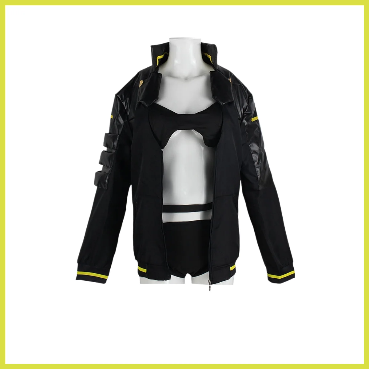 Game Rebecca David Martinez Lucyna Kushinada Cosplay Costume Coat Uniform Full Set Wig Man Woman Sexy Carnival Party Suit view 6