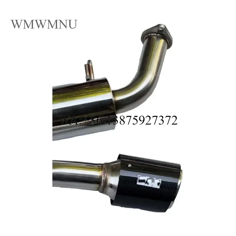 Wmwmnu for Aosu 2023 Ranger Premium Stainless Steel Exhaust Downpipe 1.5mm Thick Durable Safety Smooth Finish High