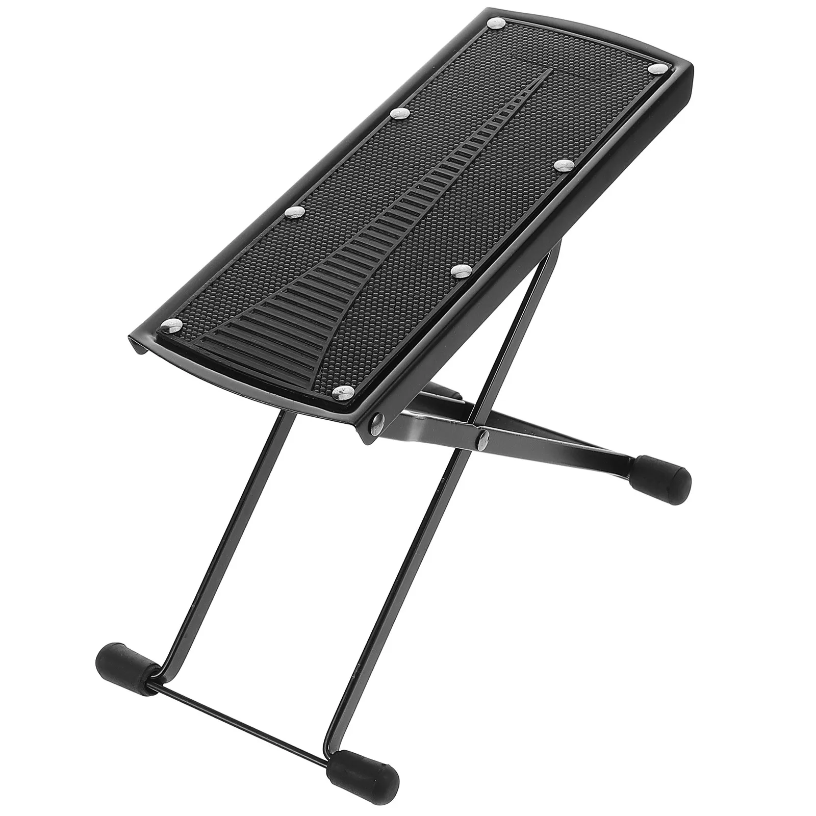 

Comfortable Manicure Foot Rest Ergonomic Design Supports Long Sessions Pedicure Stool for Salon and Home Metal Build