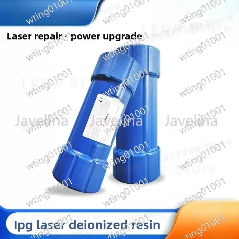 for Laser Deionization Resin Filter Cartridge Ion Exchange Cylinder for Dedicated Water Cooler Chiller System High Purity