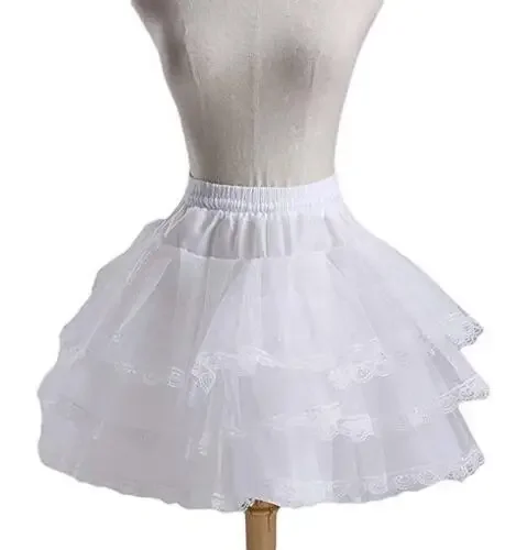 Women Lady Short Bridal Petticoat Crinoline Underskirt Dance Skirt Slip