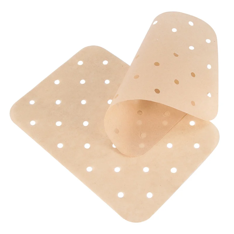 

L55A-200 Piece Air Fryer Parchment Liners For Ninja Foodi XL 6 In 1 Air Fryer Liners Pre-Cut Baking Mat For Ninja DZ201 FG551