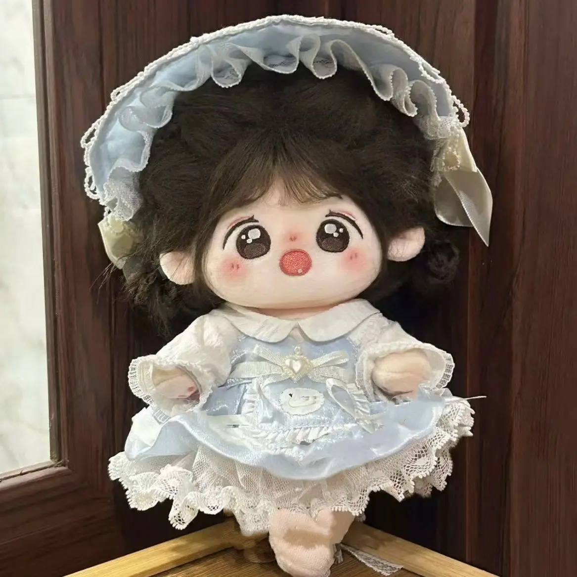 20cm cotton doll dress, ballet-style princess dress series, custom-made by hand. Detailed works include inner and outer garments view 6