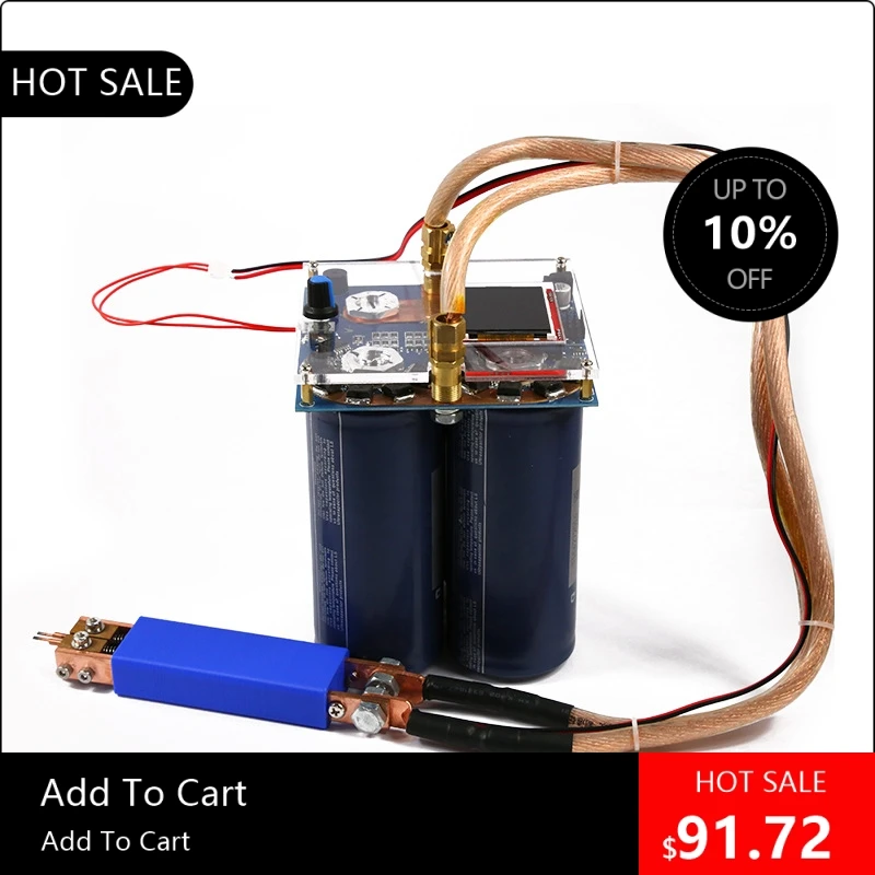 

Аппарат для точечной сварки литиевых аккумуляторов 08170, конденсаторный аппарат для стыковой сварки, бытовой сварочный аппарат с двойным импульсом, регулируемой высокой мощностью