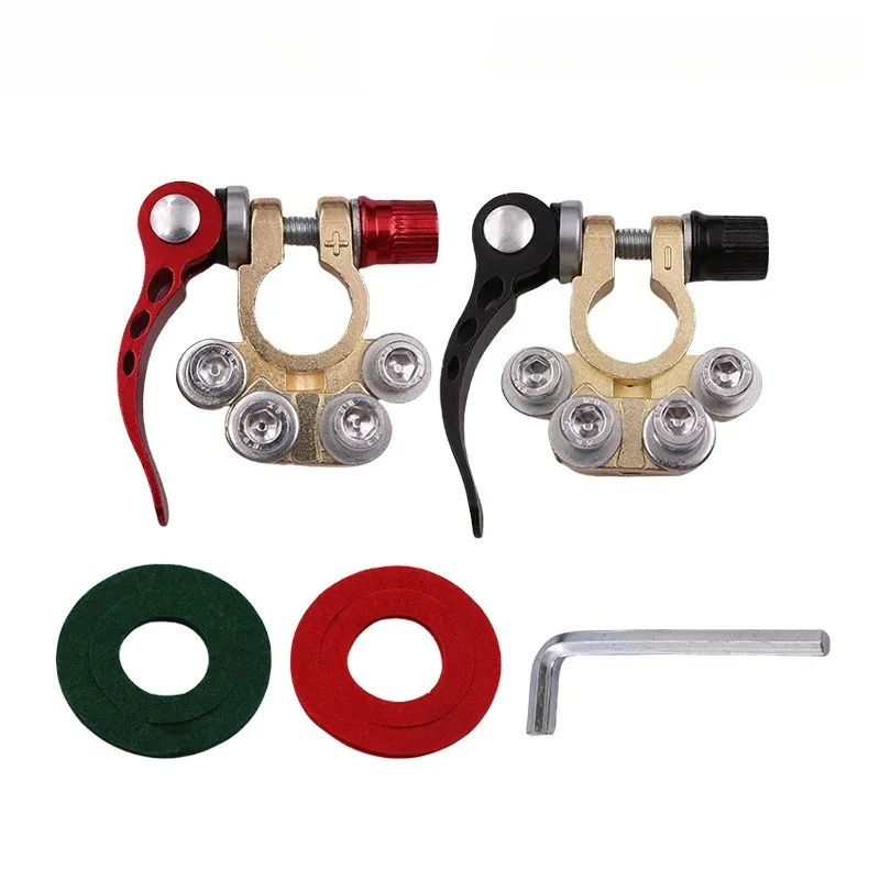 

Комплект быстросъемных клемм для автомобильного аккумулятора, универсальный адаптер-кабель для АКБ автомобиля, внедорожника, грузовика, 5 штук, хит продаж