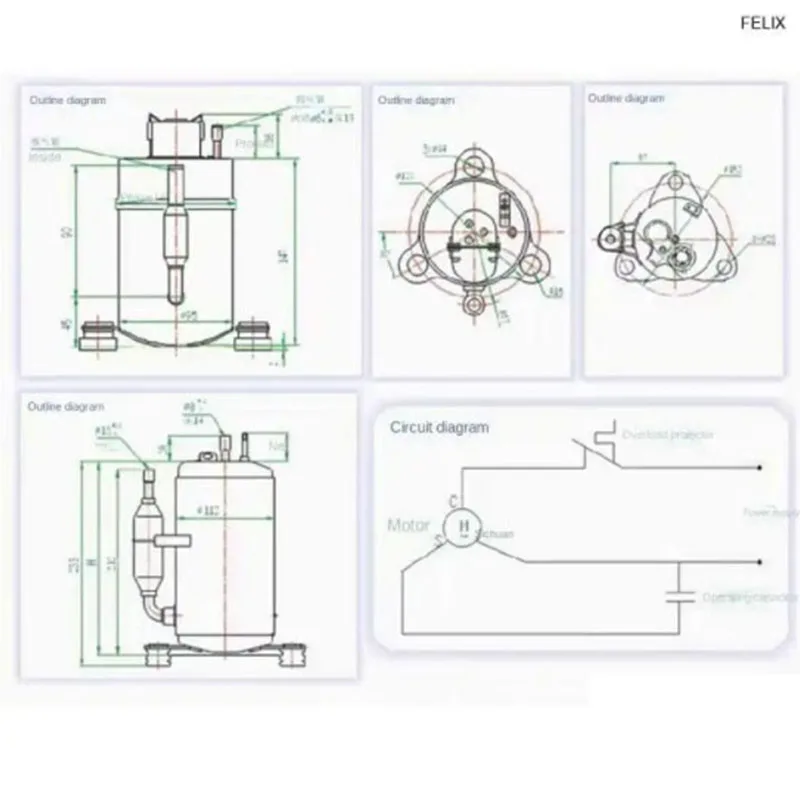 Imagem -04 - Condicionado Chiller Brand Novidades Mecanismo de Desumidificação Compressor Frio para Micro Gabinete Qx65h ar