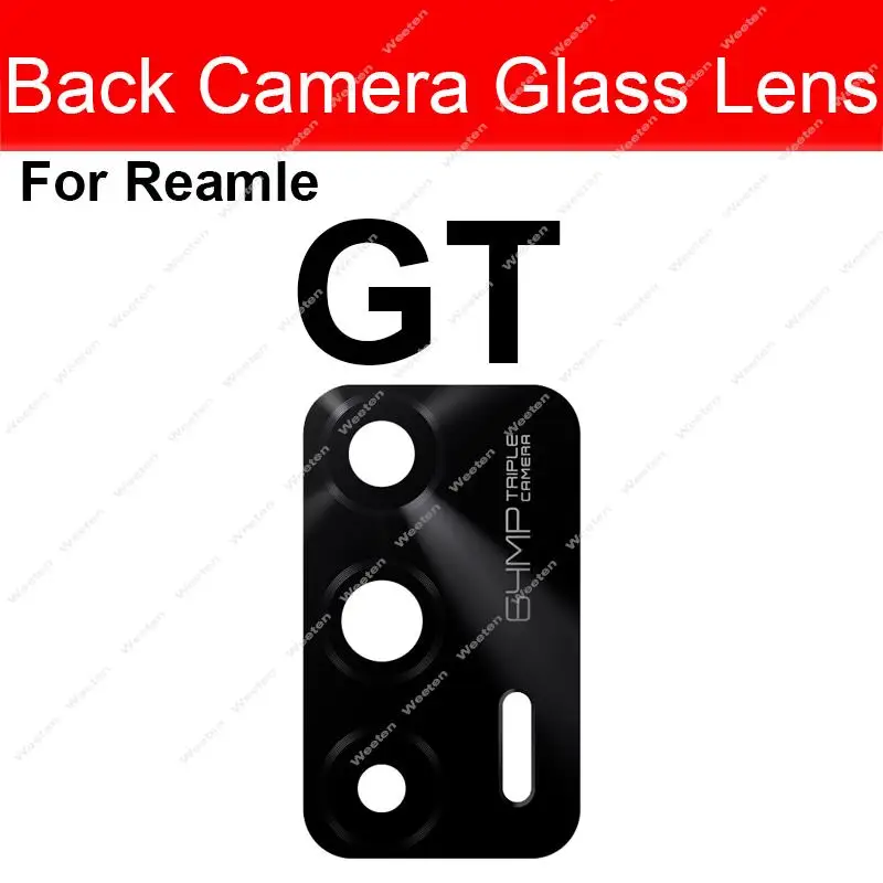 For Realme GT Neo 2 2T Neo Flash GT Master Explorer Rear Back Camera Glass Lens Back Glass Lens Replacement Spaer Parts