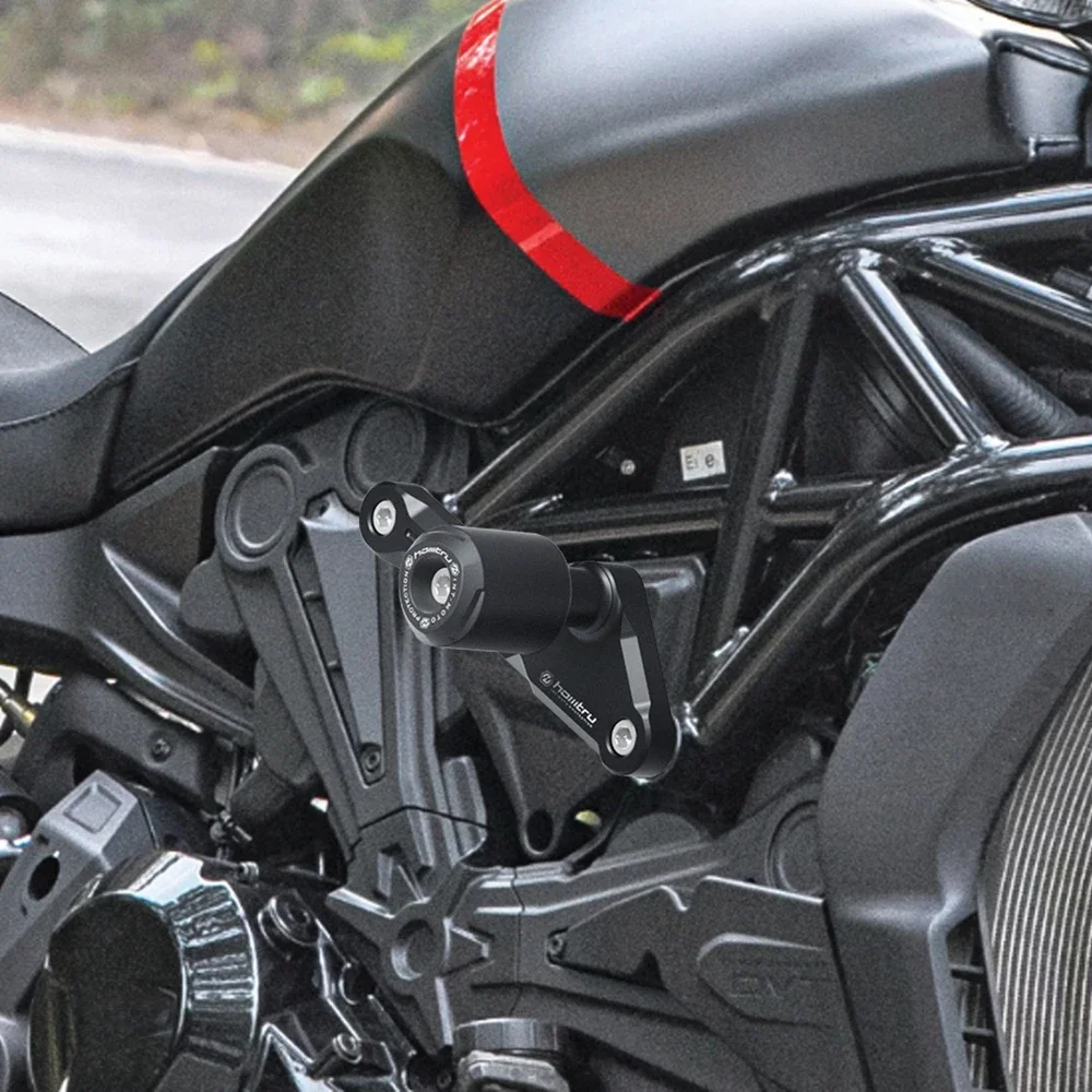 Motorcycle Falling Crash Protection For Ducati XDiavel Diavel 1260 / S / Lamborghini 2019+ Motorcycle Anti-fall Bumpers