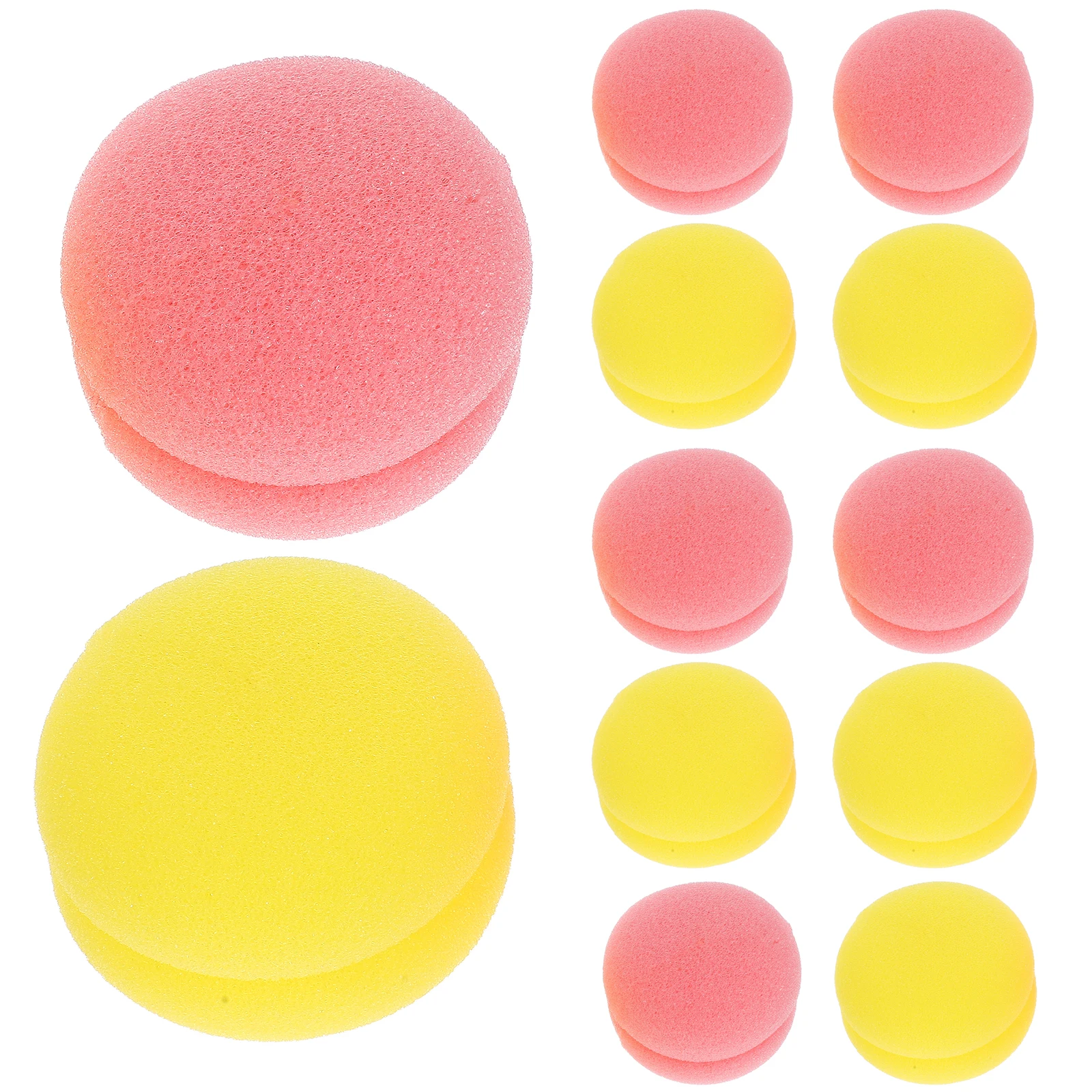 

12pcs Sponge Curler Waver Foam Styling Rollers Women Kids Soft Material Adjustable Portable Easy Versatile Use Hair Curlers