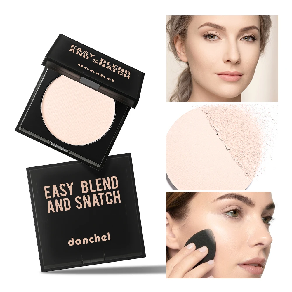 Portable Baked Setting Powder Compact Size For On-the-go Touch-up No Caking No Patchy Matte Baked Face Makeup Powder