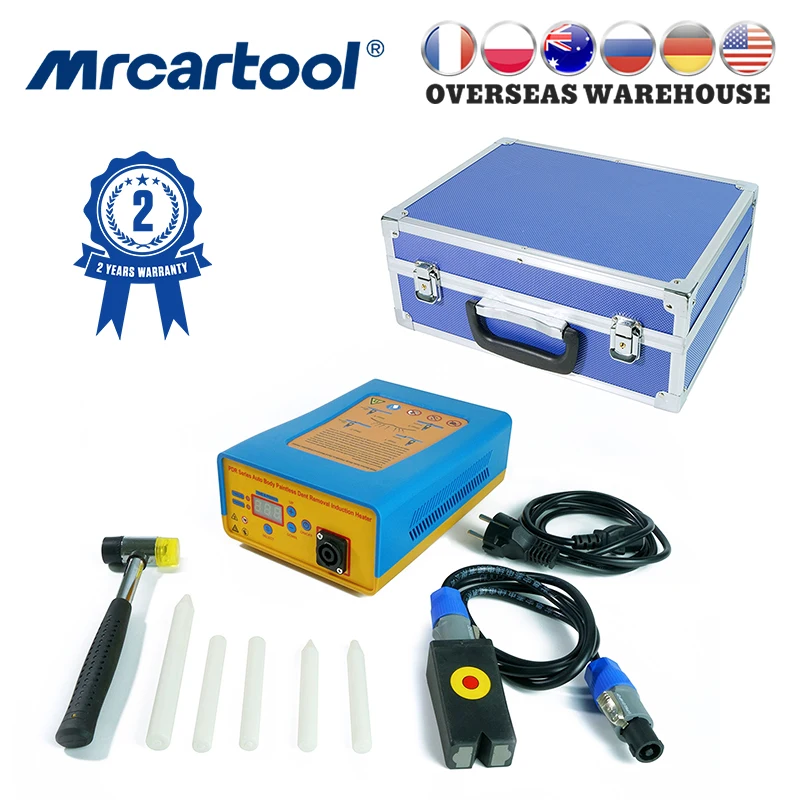 

MRCARTOOL PDR Car Dent Repair Tool Auto Body Dent Removal Induction Heater Portable Sheet Metal Paintless Dent Repairing Machine