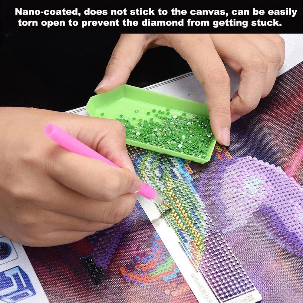 

Линейка-сетка для алмазной вышивки с 400 пустыми ячейками, 5D DIY линейка для алмазной вышивки и набор инструментов для фиксации, линейка для рисования для творчества и рукоделия