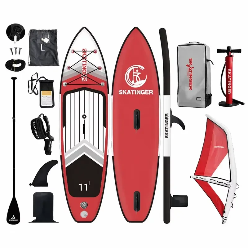 Sail Kite Wing Wind Surfing Board PVC Drop Stitch Inflatable Paddle Board Offshore Water Sports Gear  Adults