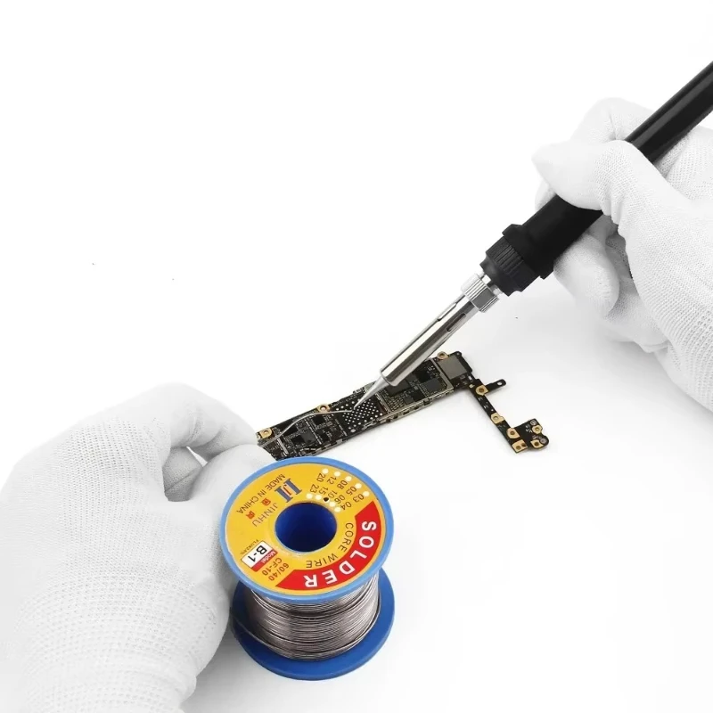 1/2/3 Pcs  1.0mm Tin Solder Wire 250g Low-temperature Solder Joint Rosin Core Soldering Tin Wire Thread for Electrical Repair IC