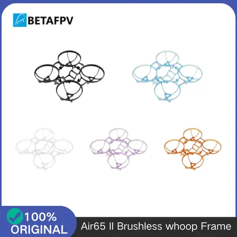 BETAFPV Air65 II 65mm 1-2S Brushless Whoop FPV Drone Lightweight Kit for Indoor Micro Racing Freestyle