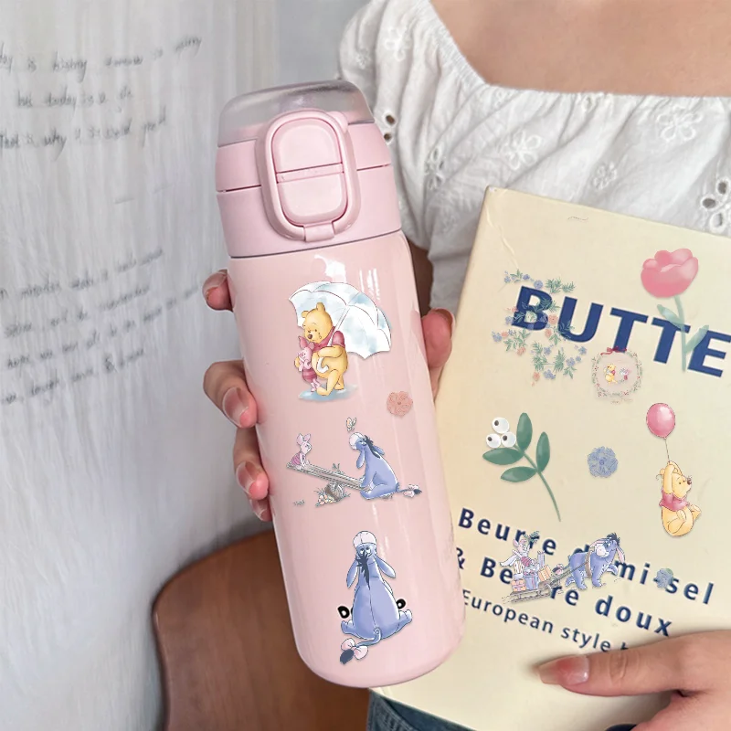 

Disney New Winnie Pooh Cute Cartoon Collage Sticker Girl Birthday Party Decoration Sticker Boy Reward Sticker Journal Material