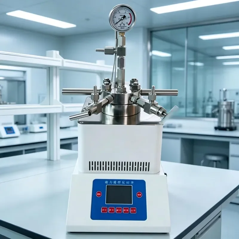 for Stainless Steel Reactor Desktop 304 High Pressure Magnetic Stirring Lab Chemical Reaction Vessel Mini Autoclave Mixer