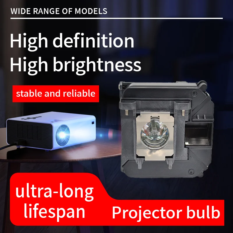 OEM ELPLP67 ELPLP50 ELPLP54 ELPLP56 ELPLP57 ELPLP58 ELPLP60 reflektor ELPLP68 dengan pembakar