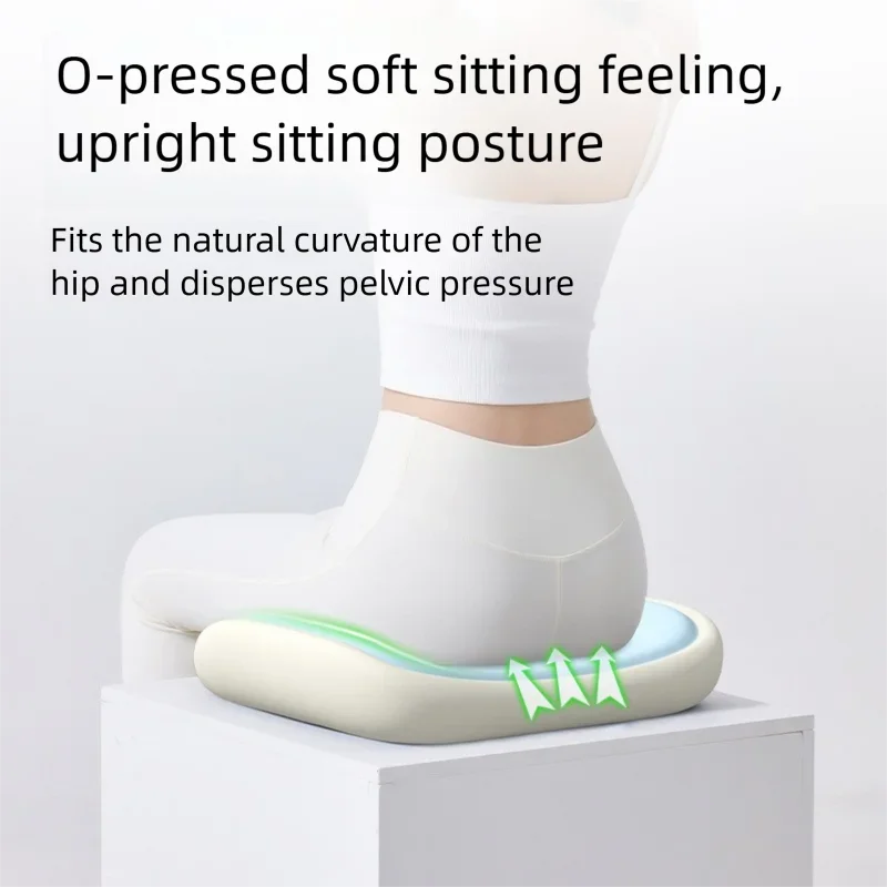 Office Seat For Sitting Ergonomic Student Pad Office Seat Pillow Classroom For Dormitory Sciatica Bench Coccyx Support Back 2