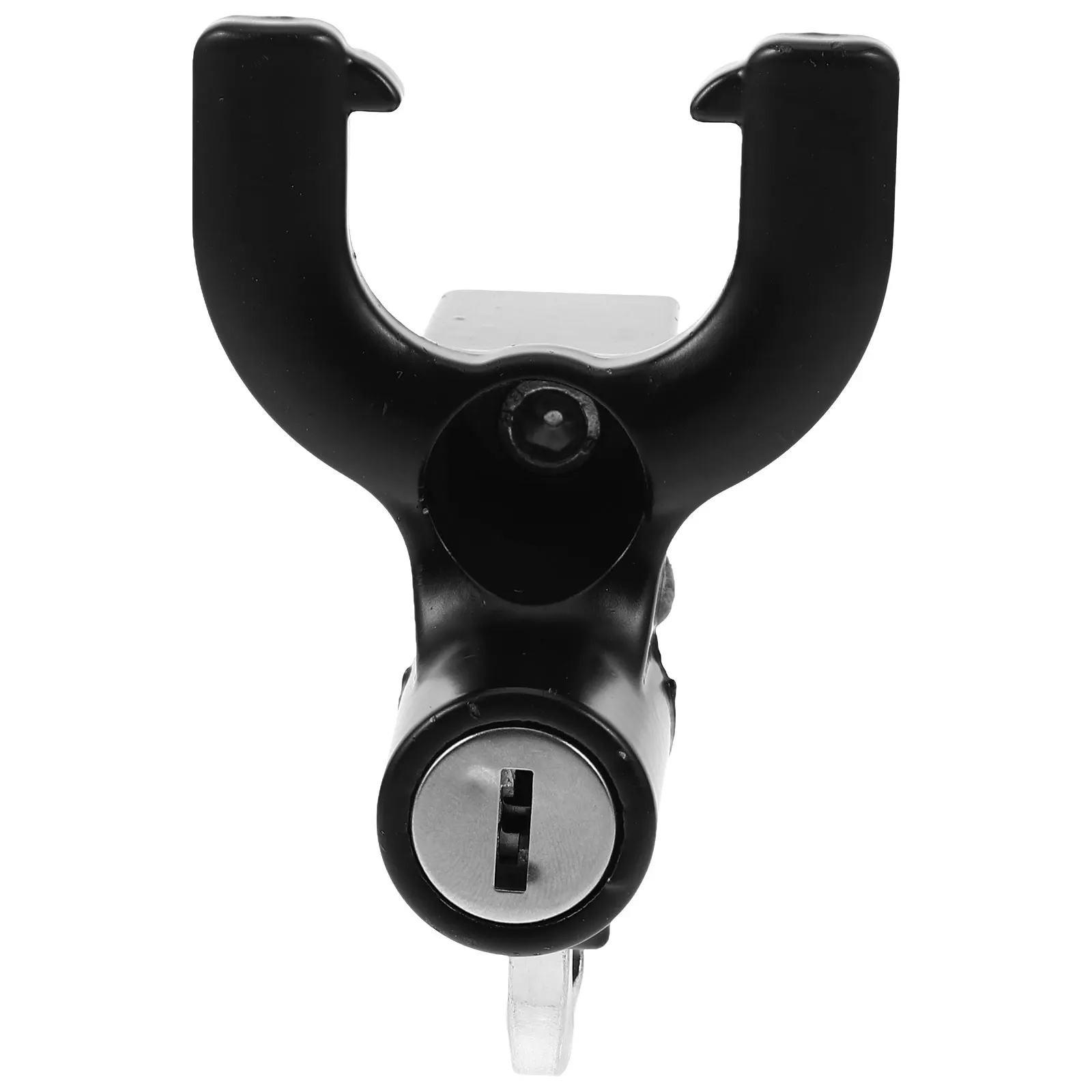 

1 set Motorcycle Lock Anti Theft Aluminum Alloy Security Hook Compatible Bicycles Electric Scooters for Helmets