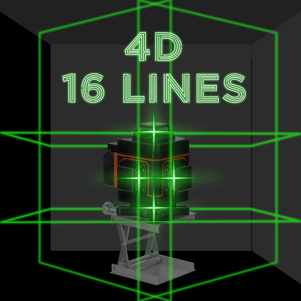 

A36T-Laser-Level Multifunctional 16 Lines 4D Tool Vertical Horizontal Line With Selfleveling Function