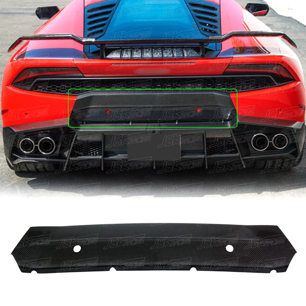 For Lambo Huracan Lp610-4 2014-2017 M Style Carbon Fiber Rear Bumper Cover