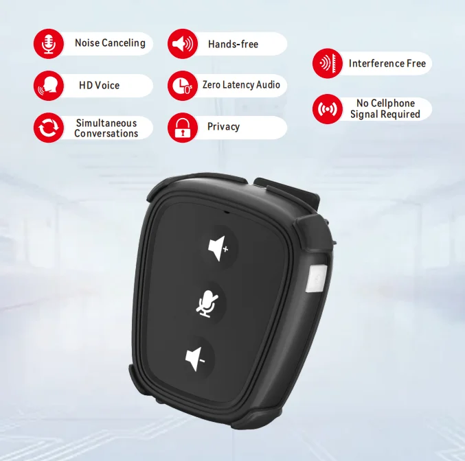 

Wireless Real-Time Noise Cancellation Football Kit Soccer Referee Radio Communication Headset