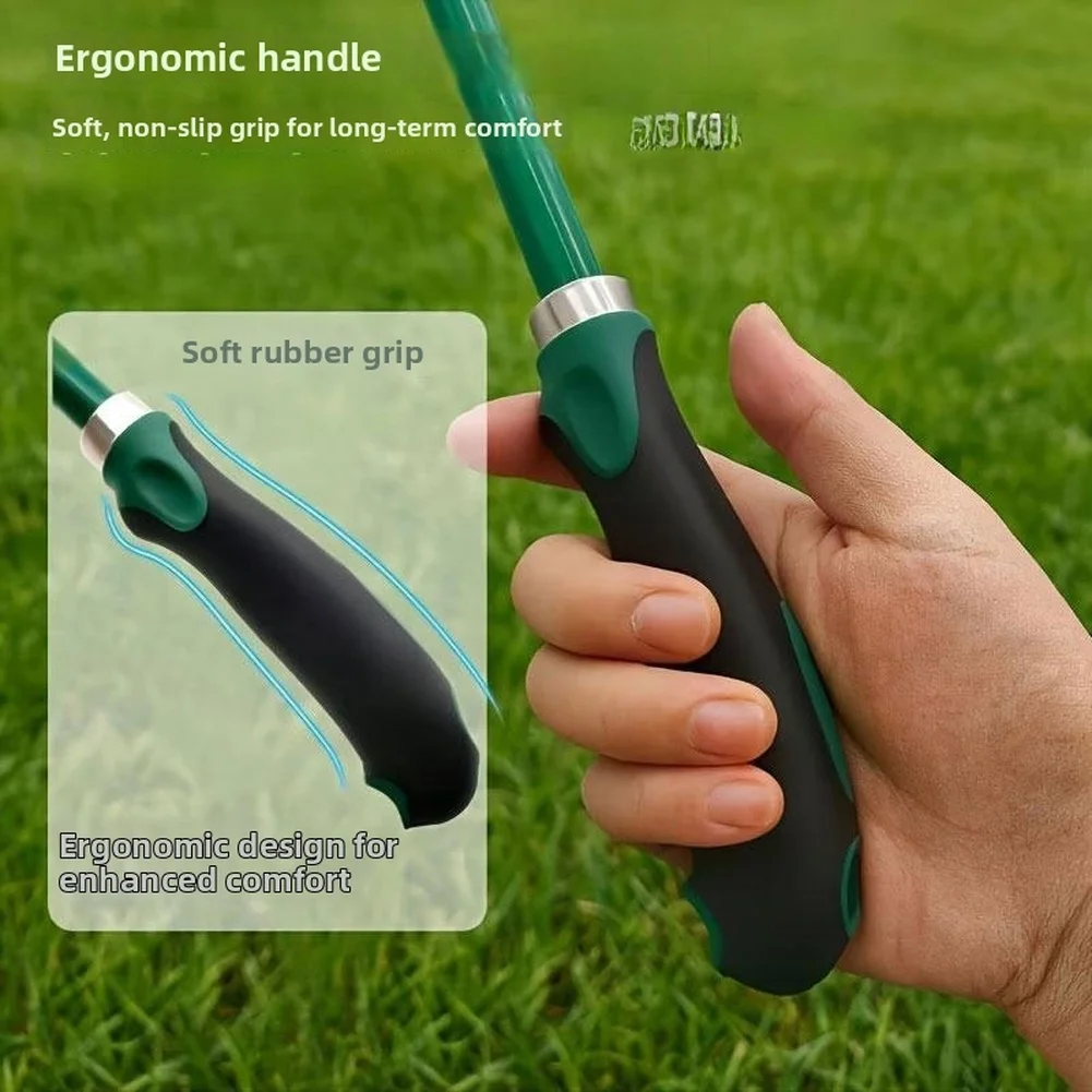 Trimmer Maintenance Tool for Cleaning Decks and Outdoor Equipment with Steel Scraper Head and Soft Grip Handle