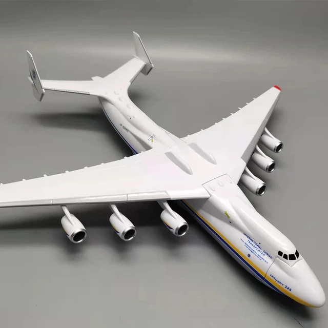 42CM 1/200 Scale For Antonov AN-225 Mriya Transport Aircraft Simulation Airplane Resin Plastic Replica Model Toy For Collection 5 42CM 1/200 Scale For Antonov AN-225 Mriya Transport Aircraft Simulation Airplane Resin Plastic Replica Model Toy For Collection 5