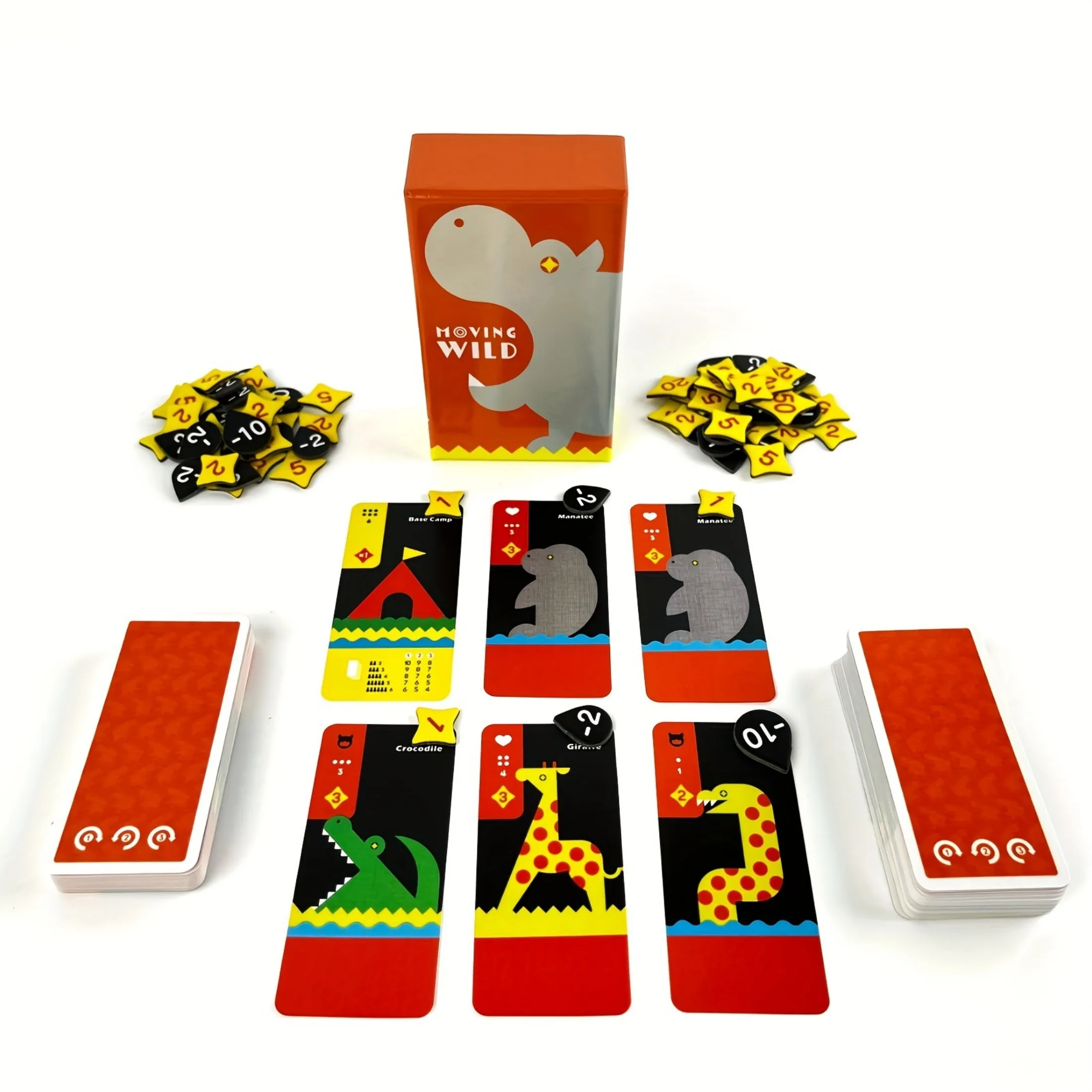 

Board Game: Moving Wild – Strategy Game for Family & Adults, Fun Board Game for Teens & Group Play