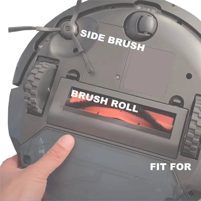 WCS-Robot Vacuum Replacement Parts Fit For Lubluelu L20 Robot Vacuum And Mop Combo, Brush Roll& Mop Pad& Filter Kit