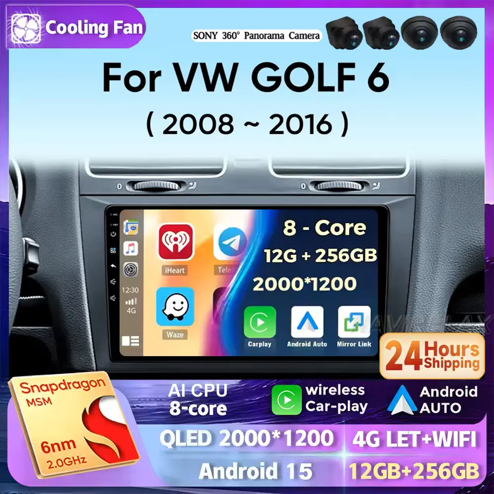 Android 15 Car Radi…