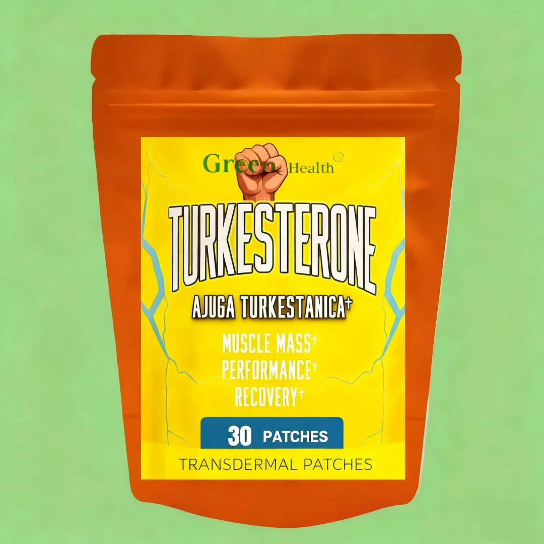 30 Patches Ajuga Turkestanica Turkesterone – Lean Muscle & Exercise Performance Support Patches