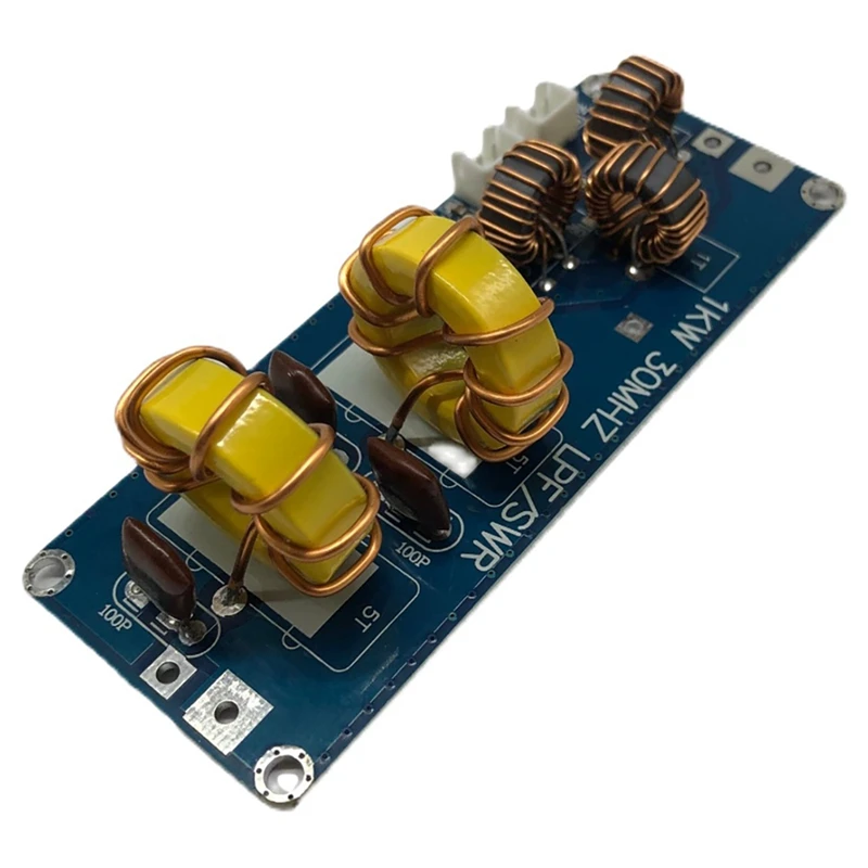 ตัวกรองความถี่ความถี่ต่ำ30เมกะเฮิรตซ์สำหรับเครื่องขยายเสียง Hf SSB ชุดอุปกรณ์ใน LPF1000W 1KW แบบทำมือ