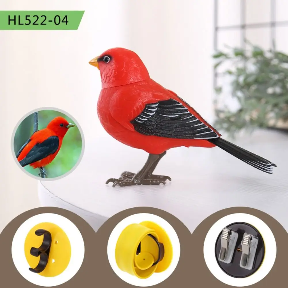 Faux oiseaux interactifs mignons, électronique, réaliste et vif, perroquet parlant, jouet de Simulation, bureau électrique, animaux de compagnie pour enfants