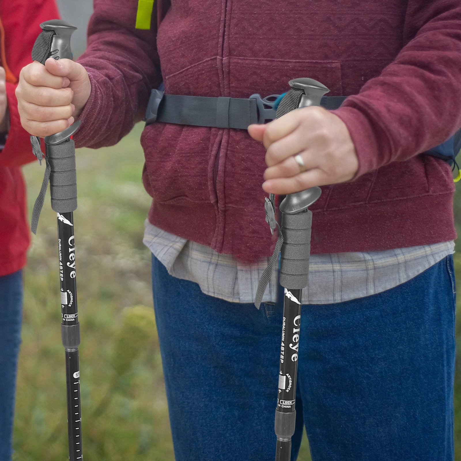 

5pcs Wristband Straps Durable Material Trekking Poles Carrier Suitable Strap Ski Resort Use Camping Hiking
