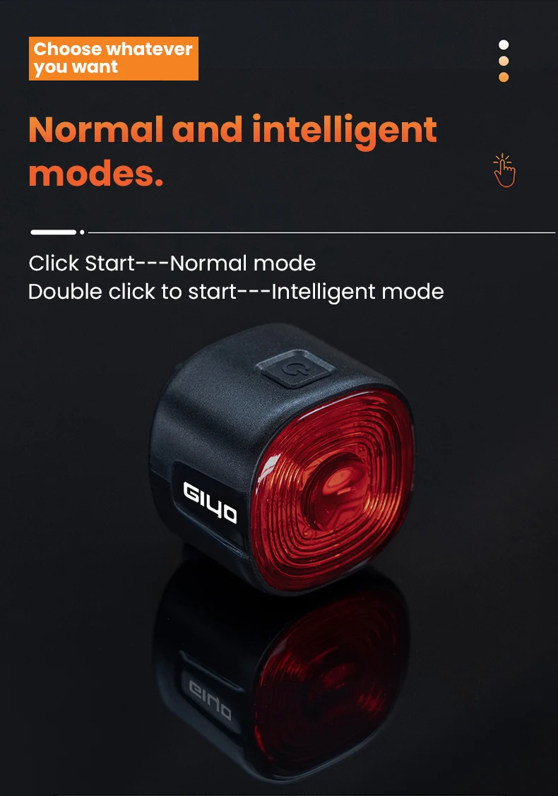 Saldi LEADBIKE LD93-LS Sensore di freno intelligente Luce posteriore