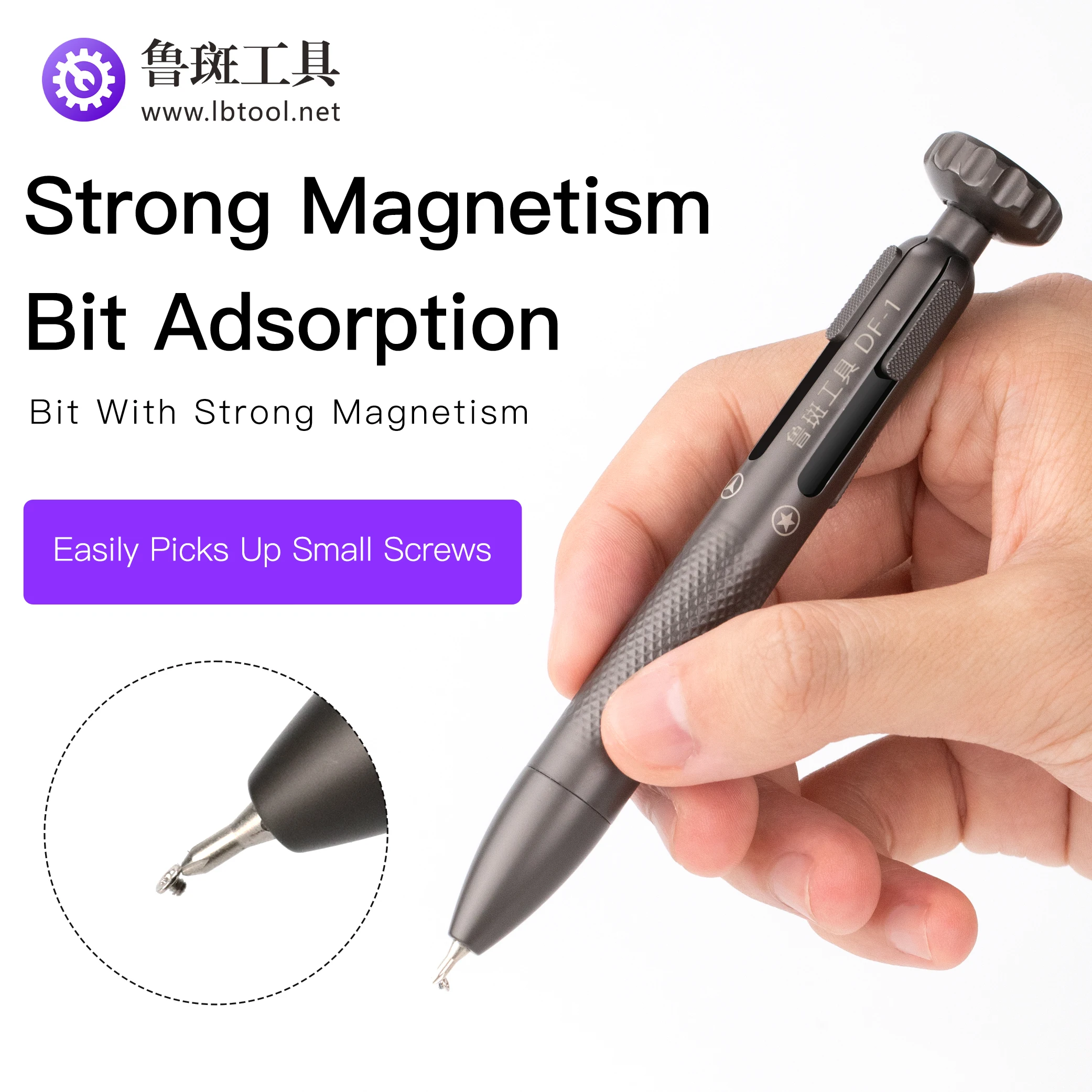 Luban DF-1 Dongfeng Screwdriver 4in1 Multi-function Screwdriver  Phone Repair Screwdriver DIY Disassembly tools with magnetic