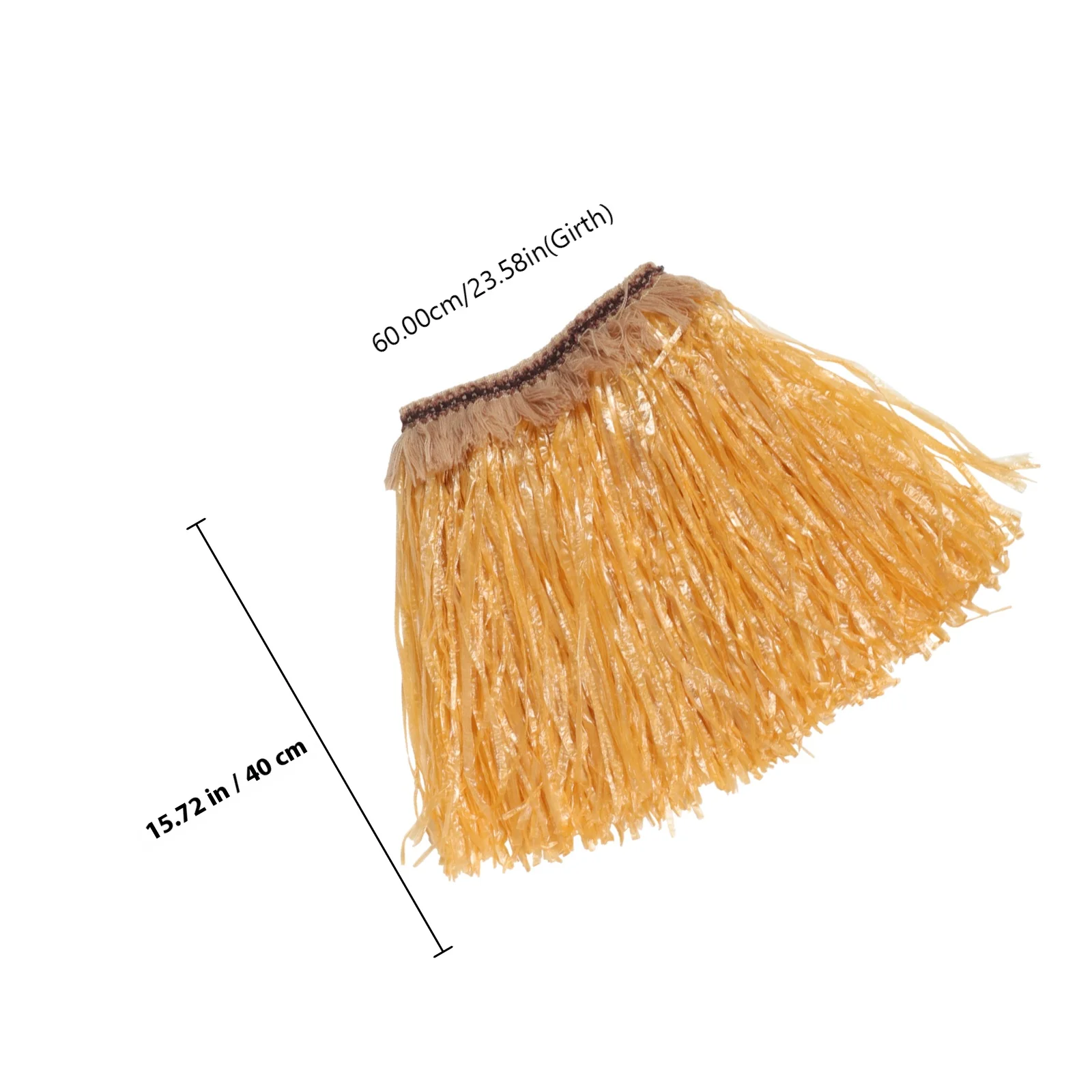 Conjunto de falda de hierba de 5 uds., falda hawaiana, disfraz de baile Hula elegante para adultos para mujer, accesorio de fiesta, traje Tropical con bandas para brazos y piernas