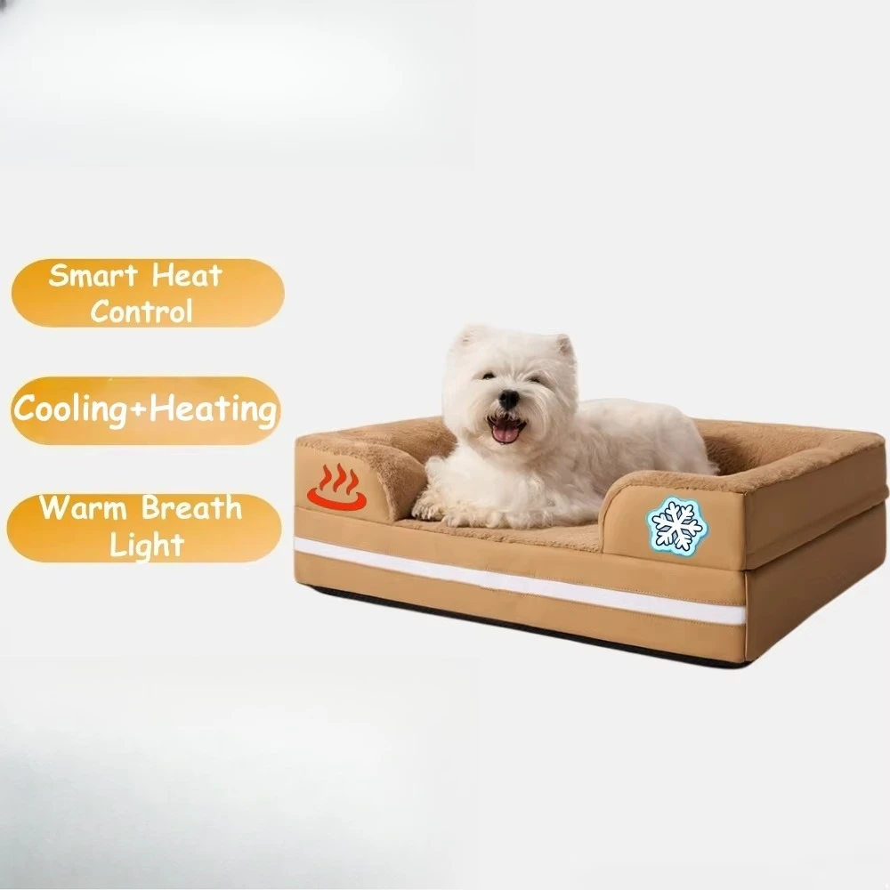 Pet Supplies Heated Nest Constant Temperature Cloth Warm Cool Mat Energy-Saving Washable Smart Dogs Cats Bed