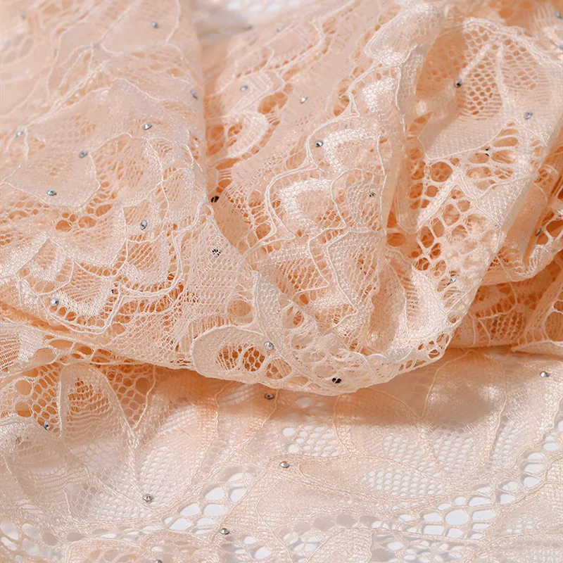 American Style High-Grade Lace Rhinestone Scarf for Women Bridal Bridesmaid Evening Dress Banquet Ball Shawls and Wraps