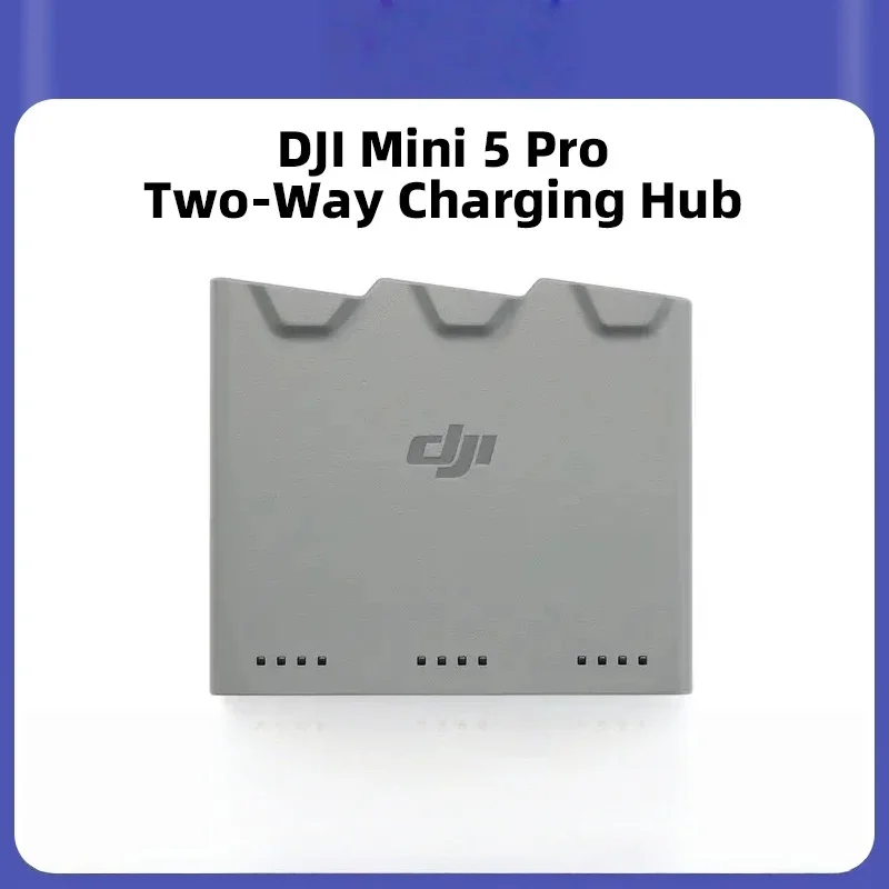 DJI Mini 5 Pro Two-Way Charging Hub Place batteries into the charging hub to fast-charge external devices Original in Stock
