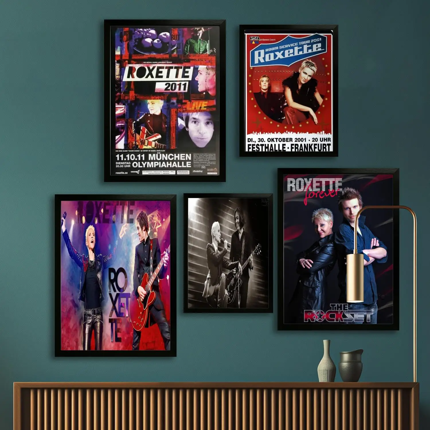 Плакат на холсте Roxette и настенное искусство, печать с изображением, современная семья, декор для спальни, постеры, декоративная живопись