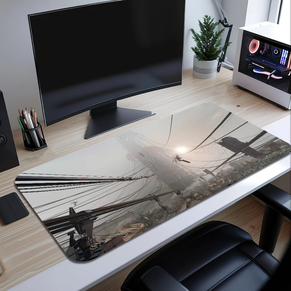 Game H-Half Life 2 Cool Mouse Pad Desk Mat Large Non-slip Anti-fray Keyboard Ergonomic Office Rubber PC Home Custom