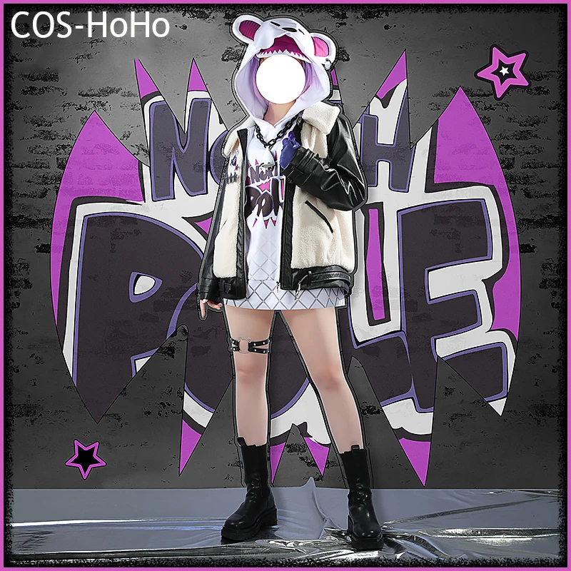 COS-HoHo Vtuber Nijisanji Selen Tatsuki New Clothes Game Suit Lovely Cosplay Costume Halloween Party Role Play Outfit Any Size