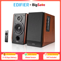 Edifier R1700BTs Active Speaker Bluetooth 5.0 Bookshelf Speaker System 2.0 Channel 66w RMS with Subwoofer Line Out