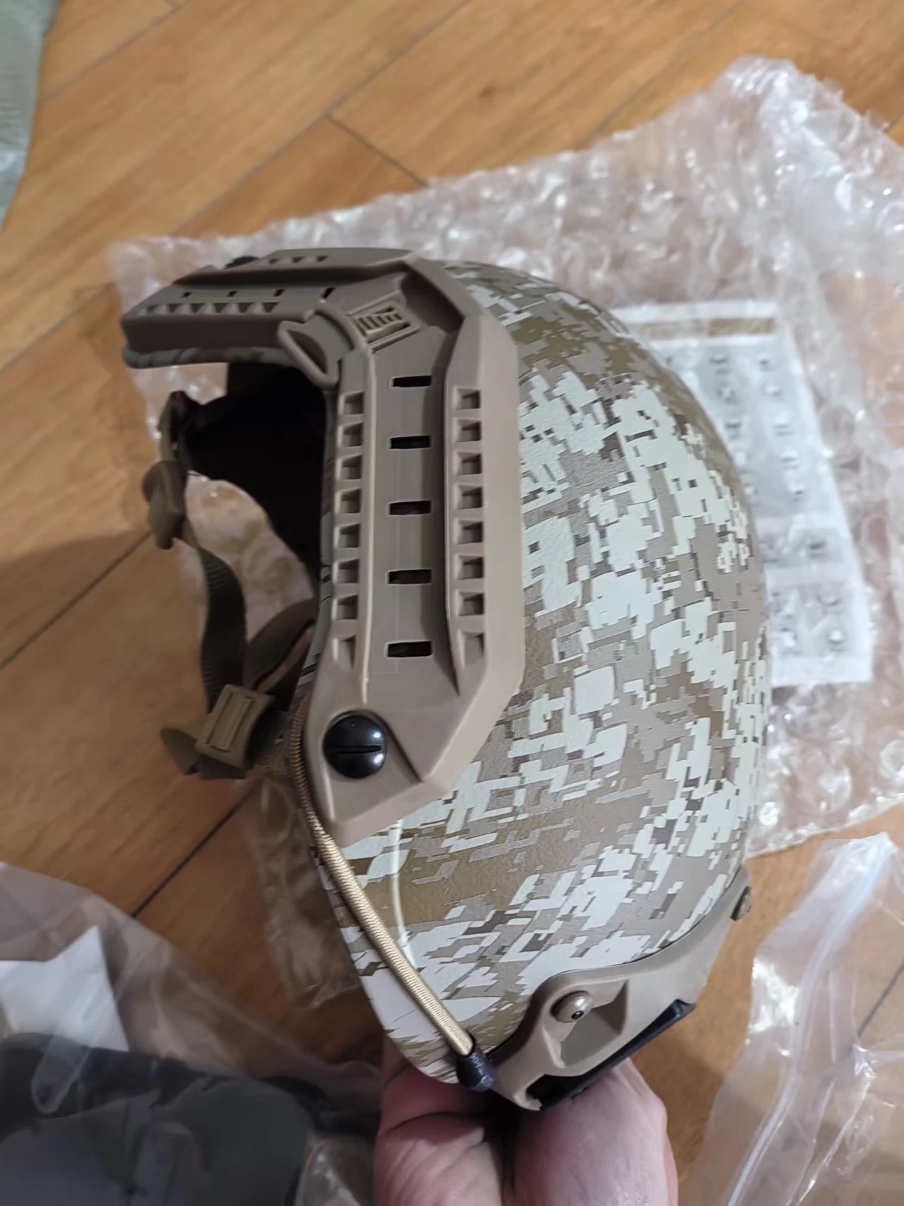 Maritime  Camo Protective ABS Helmet