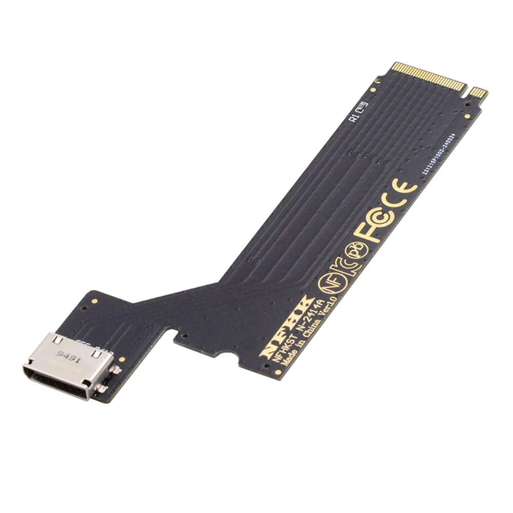 Chenyang PCI-E 4.0 M.2 M-key to Oculink SFF-8612 SFF-8611 Host Adapter for ThinkBook External Graphics Card & SSD