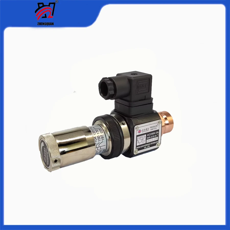 JCD-02S Zhengquan Pressure Switch Copper Joint Hydraulic Pressure Relay Wholesale Direct Sales from Equipment Manufacturers