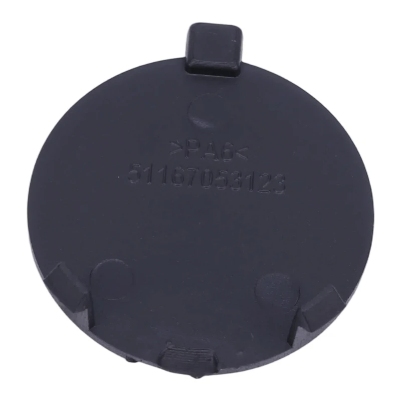 51167053123 Black Armrest Screw Hole Cover with Three Retaining Clips for E85 R6FB